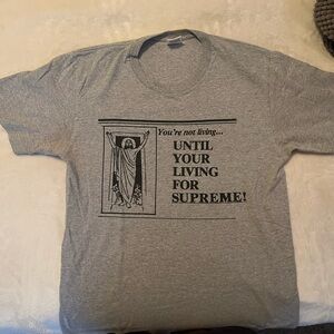 Supreme Jesus shirt medium